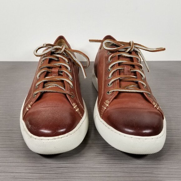 Sperry Gold Cup Sport Sneaker, Cognac Leather, Mens Size 11.5 M - Picture 2 of 12
